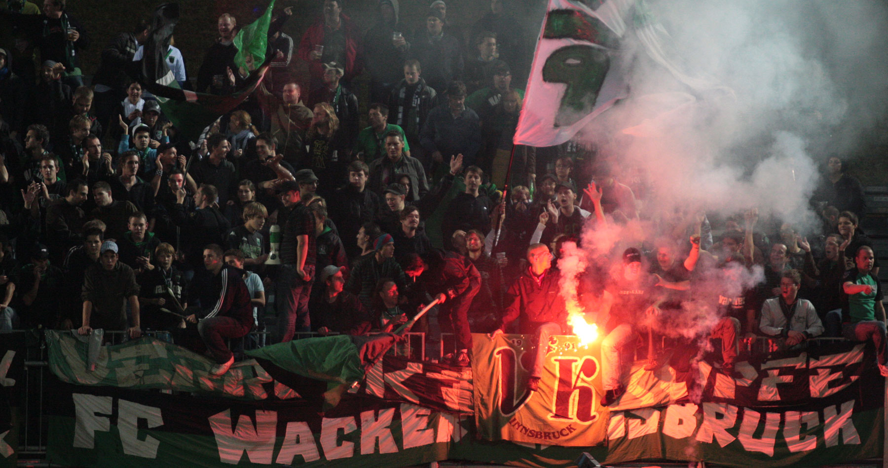 Fans of Wacker Innsbruck